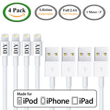 1 Meter / 3 Foot - Apple Certified Lightning USB Charger Cable -  USB Cables Cell Phone DIY