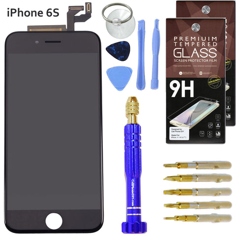Screen Repair Kits :: iPhone 7 Plus White Premium Glass Screen Replacement  Repair Kit + Small Parts + Premium Tools