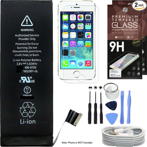 iPhone 5S Battery Replacement -  Battery Cell Phone DIY